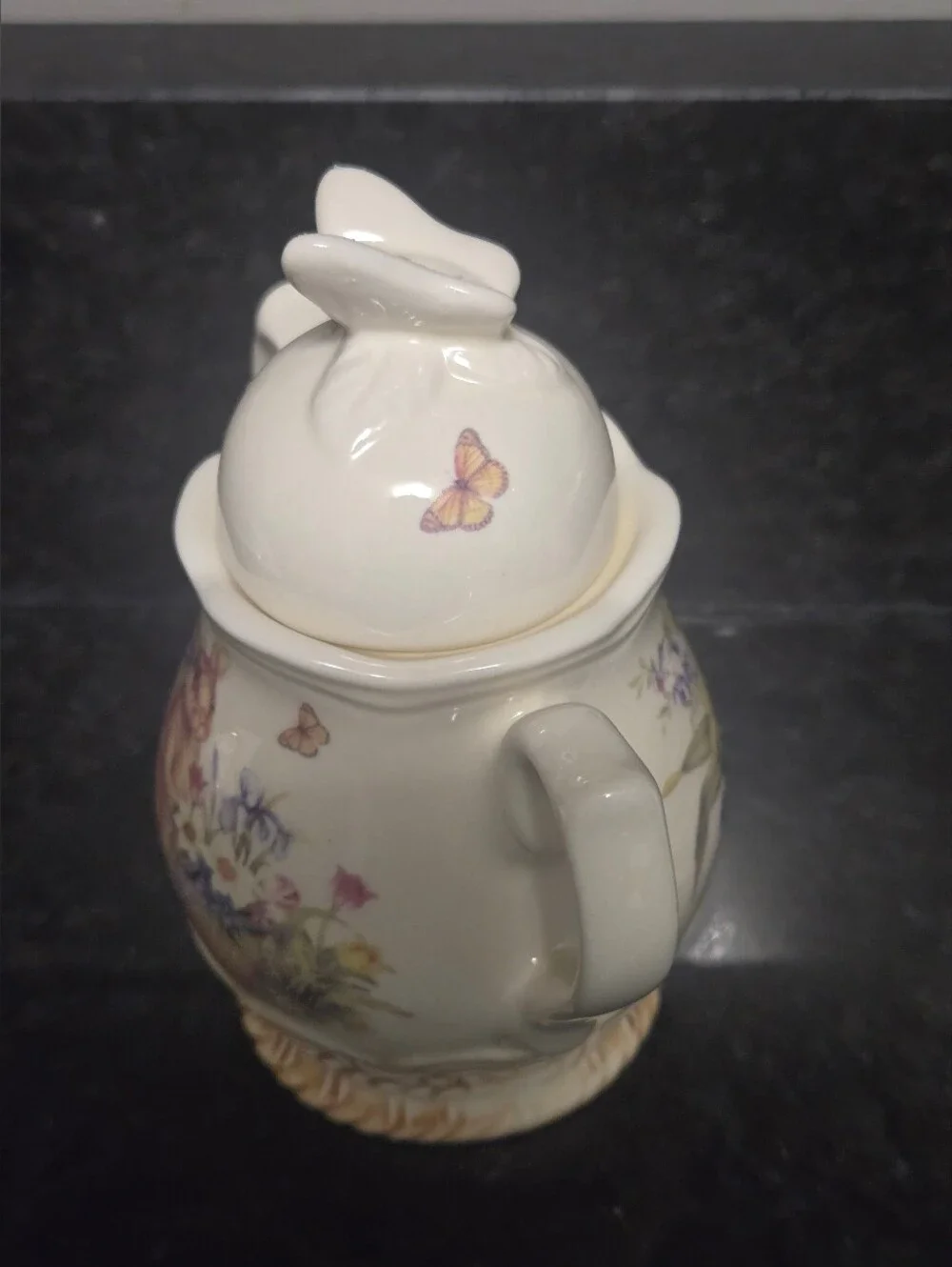 Vintage Cracker & Barrel Teapot Set Creamer and Sugar Bowl